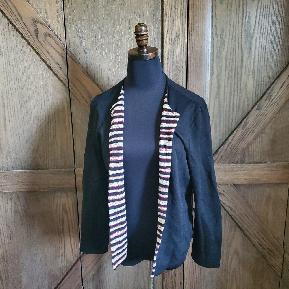 Missoni Metallic Striped Lined Cardigan